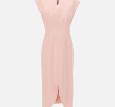 Abito midi a clessidra RZ16446 PINK NISSA 