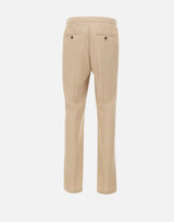 PAL ZILERI Pantaloni in lyocell con coulisse BEIGE Uomo 