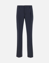 PAL ZILERI Pantalone in lana stretch BLUE Uomo 