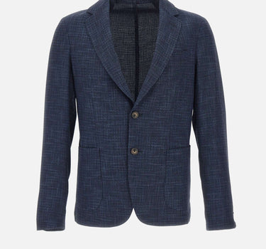 PAL ZILERI Blazer sfoderato BLUE Uomo 