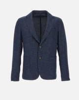 PAL ZILERI Blazer sfoderato BLUE Uomo 