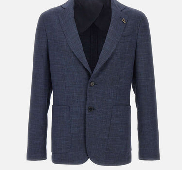 PAL ZILERI Blazer "Baron" BLUE Uomo 