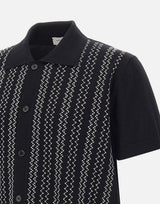 Camicia in maglia di cotone A048F900 9000 PAOLO PECORA 