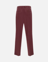 Pantaloni in misto lino loose fit B0733632 4469 PAOLO PECORA 