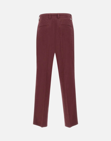 Pantaloni in misto lino loose fit B0733632 4469 PAOLO PECORA 