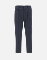 PAOLO PECORA Pantaloni chino relaxed fit BLUE Uomo 