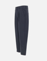 PAOLO PECORA Pantaloni chino relaxed fit BLUE Uomo 