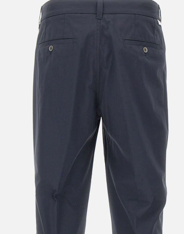 PAOLO PECORA Pantaloni chino relaxed fit BLUE Uomo 