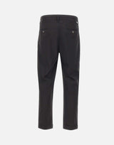 PAOLO PECORA Pantaloni chino relaxed fit BLACK Uomo 