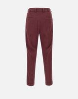 PAOLO PECORA Pantaloni "Duomo" relaxed fit RED Uomo 