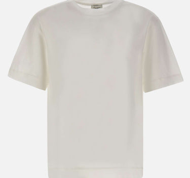 PAOLO PECORA T-shirt over in cotone WHITE Uomo 