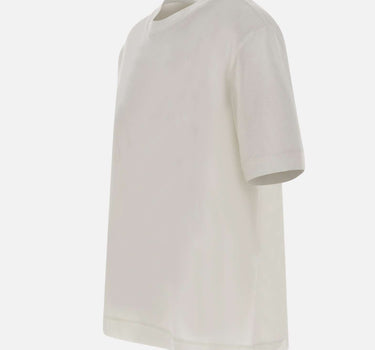 PAOLO PECORA T-shirt over in cotone WHITE Uomo 