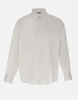 PAOLO PECORA Camicia over in cotone WHITE Uomo 