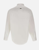 PAOLO PECORA Camicia over in cotone WHITE Uomo 