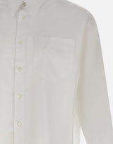 PAOLO PECORA Camicia over in cotone WHITE Uomo 