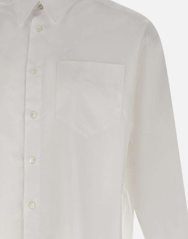 PAOLO PECORA Camicia over in cotone WHITE Uomo 