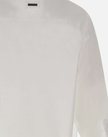 PAOLO PECORA Camicia over in cotone WHITE Uomo 
