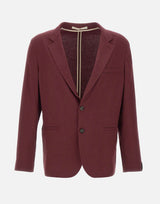 Blazer in misto lino L0423632 4469 PAOLO PECORA 