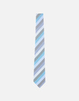 PAUL SMITH Cravatta in seta a righe Light Blue Uomo 