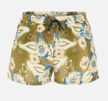 PAUL SMITH Costume da bagno "Riso Floral" GREEN Uomo 