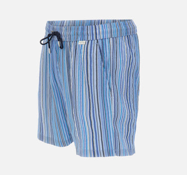 PAUL SMITH Costume da bagno "Jacquard Signature" BLUE Uomo 