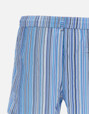 PAUL SMITH Costume da bagno "Jacquard Signature" BLUE Uomo 