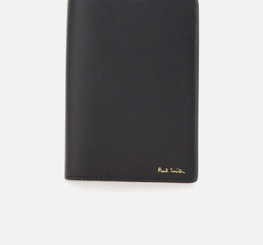 PAUL SMITH Portapassaporto in pelle BLACK Uomo 