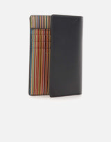 PAUL SMITH Portapassaporto in pelle BLACK Uomo 