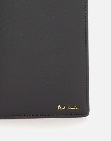 PAUL SMITH Portapassaporto in pelle BLACK Uomo 