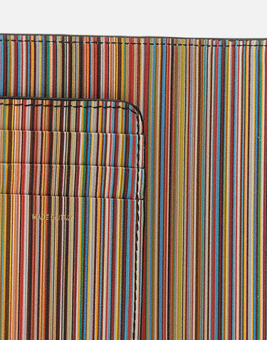PAUL SMITH Portapassaporto in pelle BLACK Uomo 