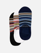 PAUL SMITH Set tre calze "Signature Stripe" MULTICOLOR Uomo 
