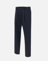 PAUL SMITH Pantaloni gessati in lana BLUE Uomo 