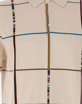 Polo in cotone lavorato a maglia M1R783ZV03025 02 PAUL SMITH 