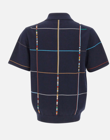 Polo in cotone lavorato a maglia M1R783ZV03025 49 PAUL SMITH 