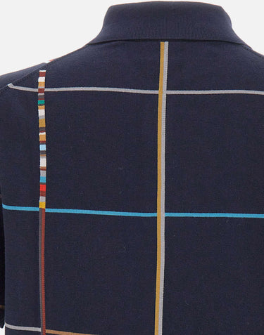 Polo in cotone lavorato a maglia M1R783ZV03025 49 PAUL SMITH 