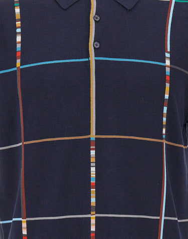 Polo in cotone lavorato a maglia M1R783ZV03025 49 PAUL SMITH 