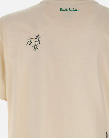 T-shirt con ricami M1R919TVP5661 04 PAUL SMITH 