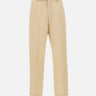 PAUL SMITH Pantaloni in lino a vestibilità affusolata BEIGE Uomo 