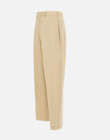 PAUL SMITH Pantaloni in lino a vestibilità affusolata BEIGE Uomo 