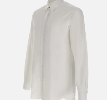 PAUL SMITH Camicia in cotone regular fit WHITE Uomo 