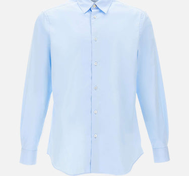 PAUL SMITH Camicia in cotone regular fit Light Blue Uomo 