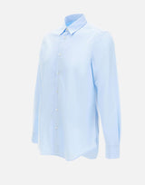 PAUL SMITH Camicia in cotone regular fit Light Blue Uomo 