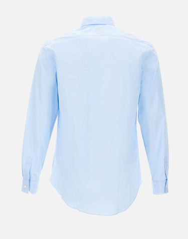 PAUL SMITH Camicia in cotone regular fit Light Blue Uomo 