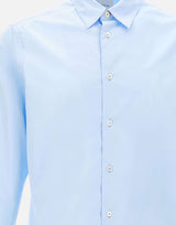 PAUL SMITH Camicia in cotone regular fit Light Blue Uomo 
