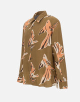 PAUL SMITH Camicia oversize stampata MULTICOLOR Uomo 
