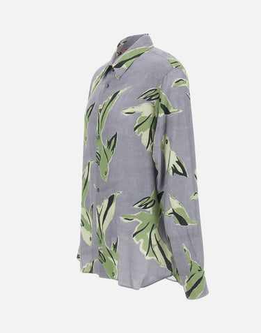 PAUL SMITH Camicia oversize stampata MULTICOLOR Uomo 