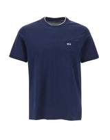 T-shirt in cotone con taschino 25411007 013 PAUL&SHARK 