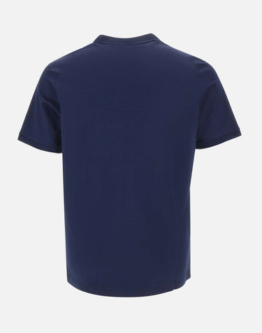 T-shirt in cotone con taschino 25411007 013 PAUL&SHARK 