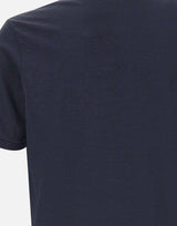 PAUL&SHARK Polo open collar in misto seta e cotone BLUE Uomo 
