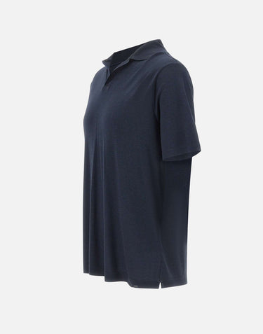 PAUL&SHARK Polo open collar X-Soft BLUE Uomo 